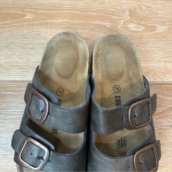 Cushionaire Women's Cork Foodbed Slide Comfort Sandals, Size 7 - Picture 8 of 12